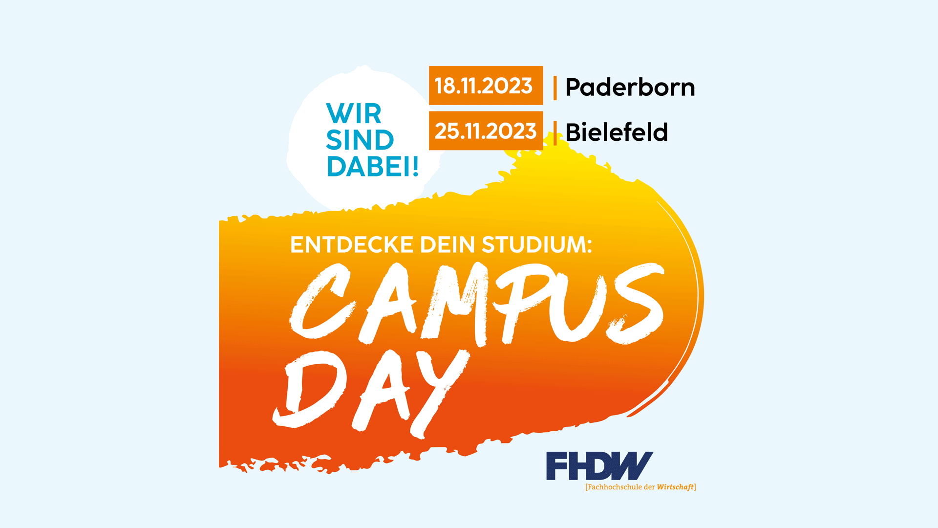 FHDW Campus Day 2023